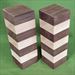 Blank #726 - Peruvian Walnut & Cherry - 2 Blanks ~ 2 x 2 x 6 ~ $17.99